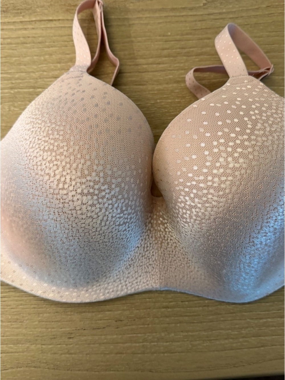 Warcoal  nude blush  T shirt Bra with Adjustable Straps 34DD or E